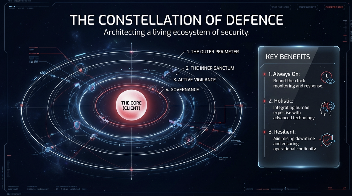 Cyberpro Constellation of Defence - Active Monitoring